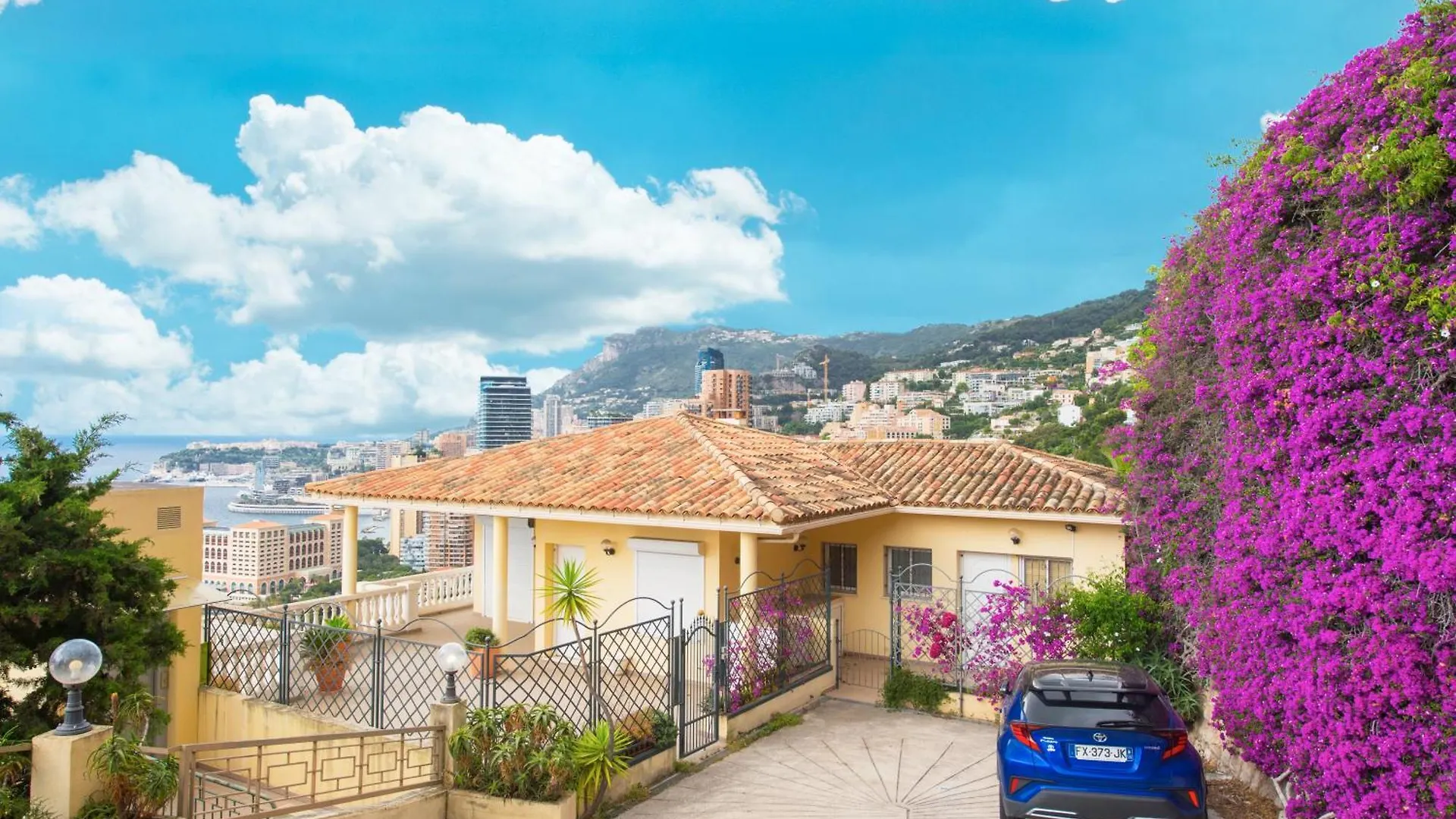 Somptueux 2 Pieces Vue Epoustouflante Mer -Parking Roquebrune-Cap-Martin 0*,  France